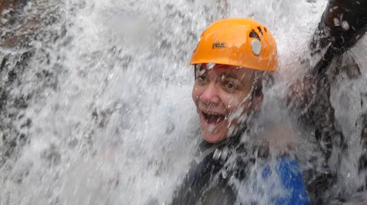 Eau vive dans le canyon du Tapoul