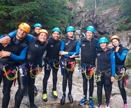 Groupe au canyon du Tapoul