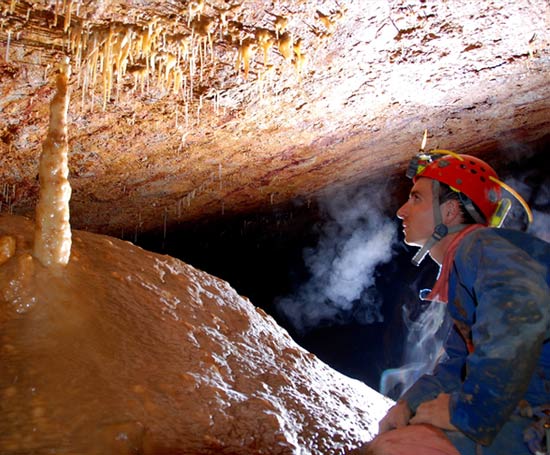 Stalactites à Castelbouc