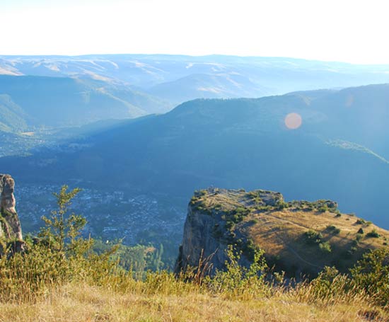 Panorama de la Vallée de Florac