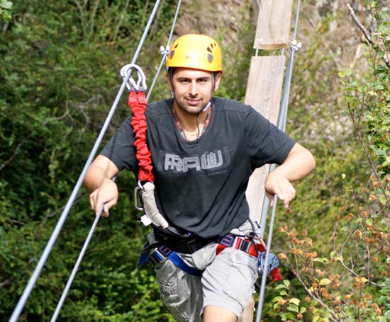 Equipement de Via ferrata