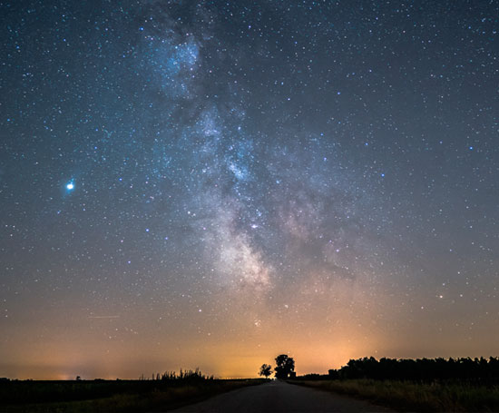 découverte de l'astronomie